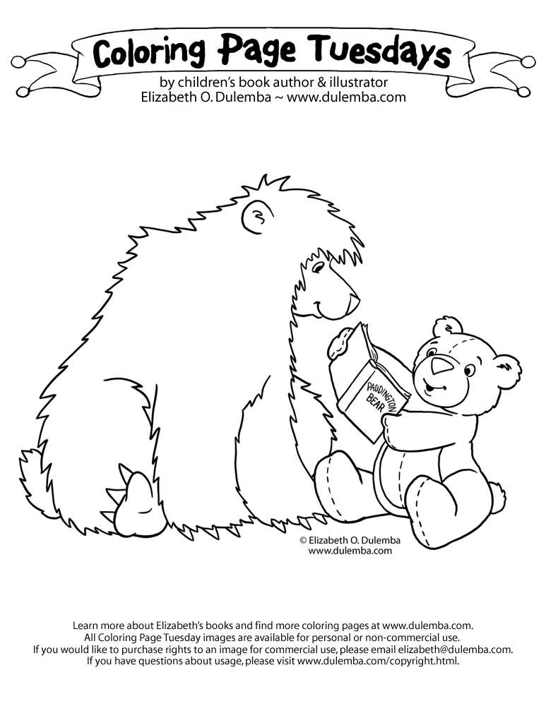Coloring Pages Of Bears