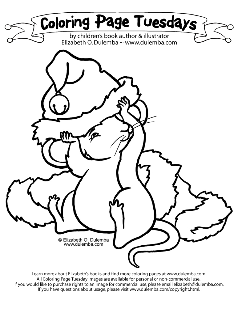 give a mouse a cookie coloring pages