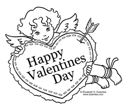 Happy Valentines  Coloring Pages on Valentine S Day Is This Sunday  Do You Have Plans With Your Favorite