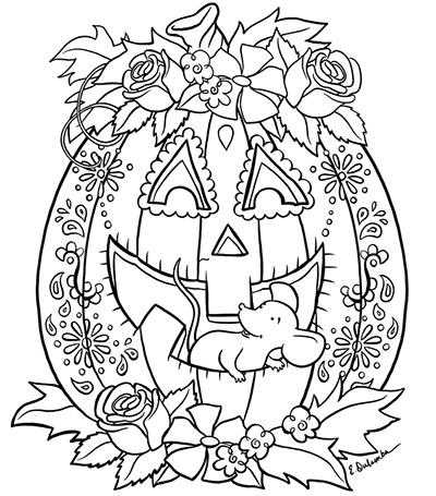 dia de los muertos coloring pages