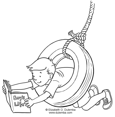 coloring pages swing