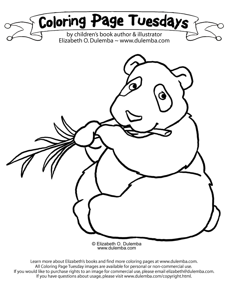 chinese panda coloring pages - photo #8