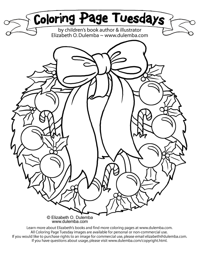 Christmas House Coloring Pages