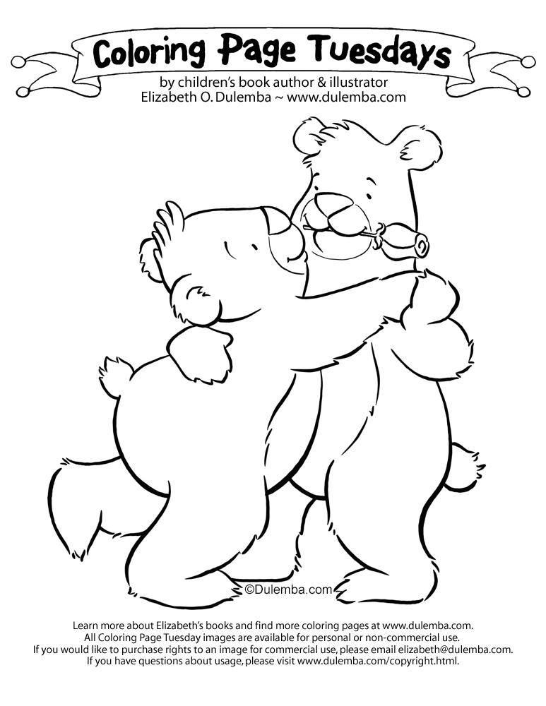 Coloring Page Tuesdays - Holidays